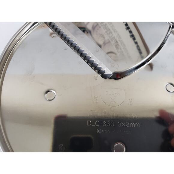 Cuisinart DLC-883 Food Processor Custom Disc Set Three For DLC-8/10 Series Japan - Picture 8 of 11